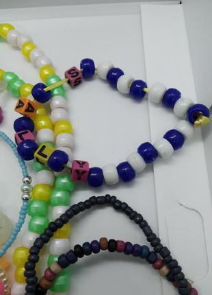 Детские браслеты на резинке