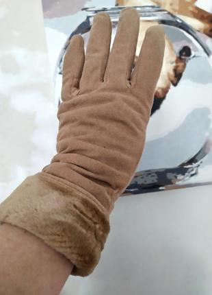 Перчатки на флисе