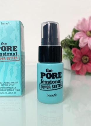 Спрей-фіксатор макіяжу benefit the porefessional super setter