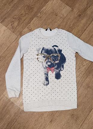 Светрик реглан світшот 7-8 років 2