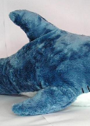 Акула мягкая плюшевая игрушка обнимашка 40 см икеа ikea shark doll