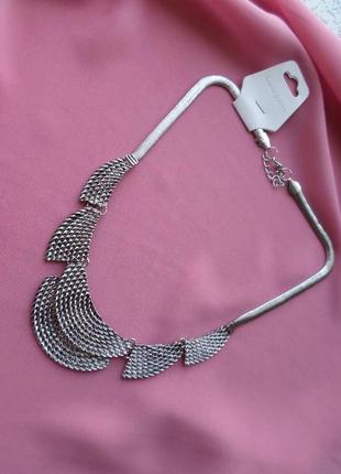 Колье из металла + подарок