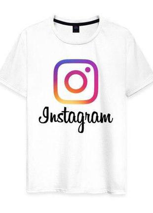 Футболка з принтом "instagram" push it