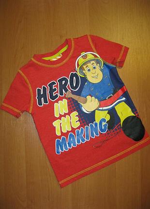 Футболка "george" размер 1-2 года. рост-86-92.