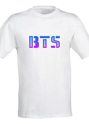 Женская футболка с принтом группы bts (лого) push it