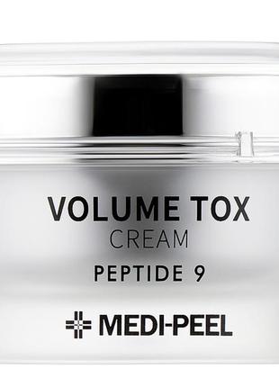 Омолоджуючий крем з пептидами medi-peel volume tox cream peptide 92 фото