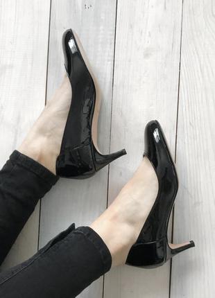 Кожаные туфли navy run boot