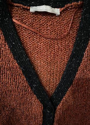 Модный вязаный женский свитер оригинал orsay2 фото