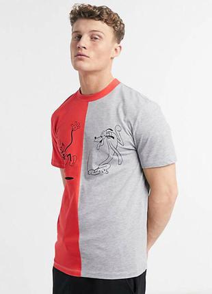 Футболка asos design disney red and grey 19113901 фото