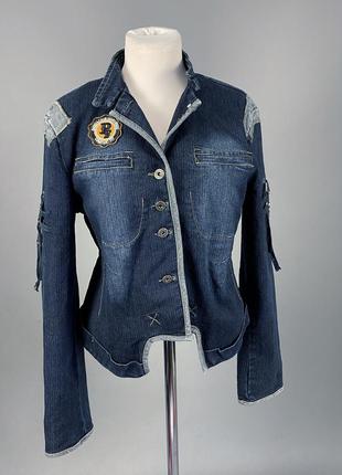 Куртка джинсова gesel, синя1 фото