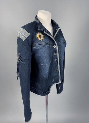 Куртка джинсова gesel, синя2 фото