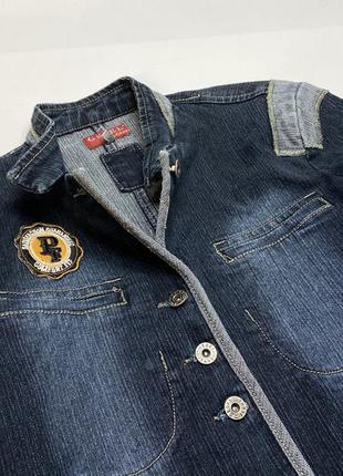 Куртка джинсова gesel, синя5 фото
