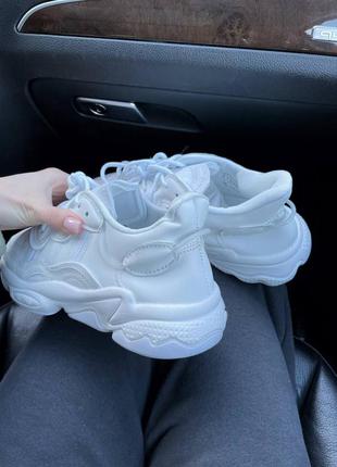 Кросівки adidas ozweego white кросівки6 фото