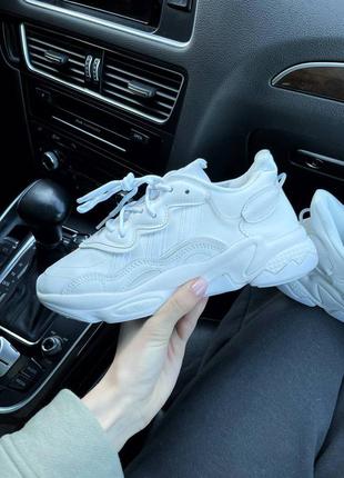 Кроссовки adidas ozweego white  кросівки3 фото