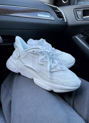 Кросівки adidas ozweego white кросівки4 фото