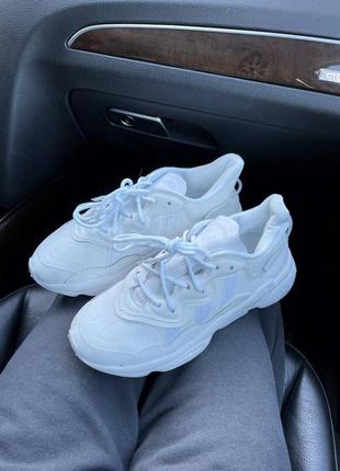 Кросівки adidas ozweego white кросівки2 фото