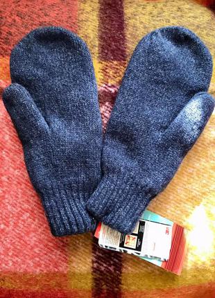 Варежки женские мужские с утеплителем thinsulate германия разм. м