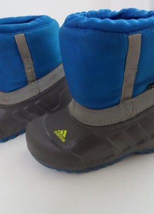 Сапоги ботинки детские зимние adidas primaloft оригинал размер24-25-15 см2 фото
