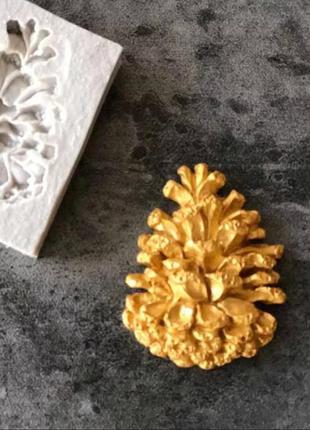 Молд кондитерський "шишка" - розмір молдовського 4,5*5см, силікон