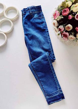Стрейчевые джинсы для девочки  артикул: 102901 фото