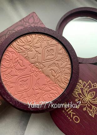 Новинка! двойные румяна kiko milano rituals