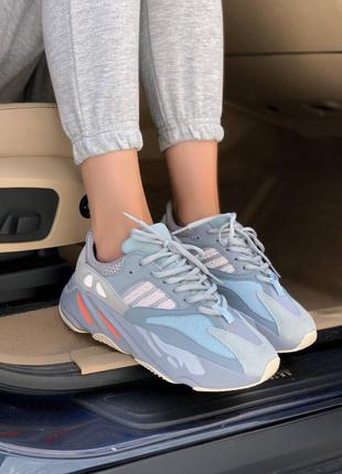 Кроссовки adidas yeezy 700 blue кросівки