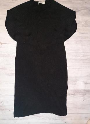 Гарне чорне плаття з блискітками1 фото