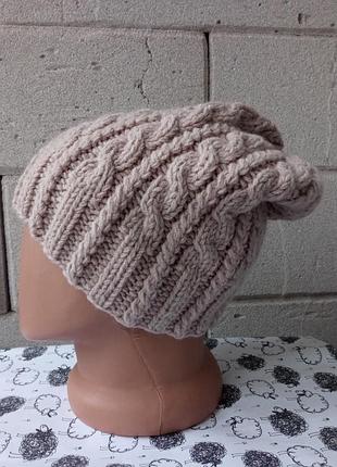 Шапка бини зимняя