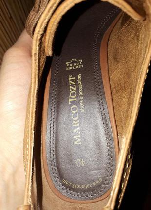 Ботиночки туфли marco tozzi2 фото