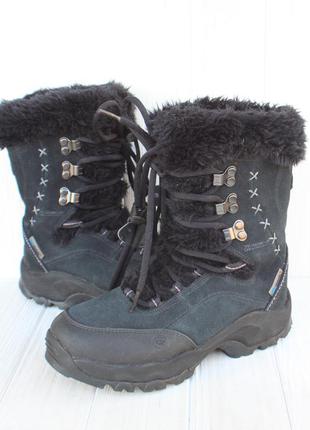Зимние ботинки hi-tec замша нидерланды 37р непромокаемые1 фото