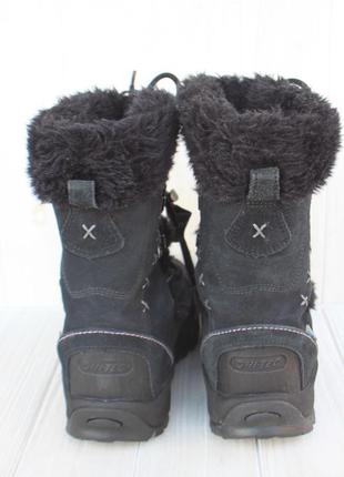 Зимние ботинки hi-tec замша нидерланды 37р непромокаемые6 фото