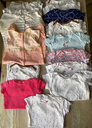 Боди с коротким рукавом человечек слипы