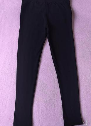 Лосины черные,с кармашками сзади