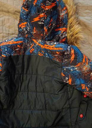 Зимовий комбінезон і костюм курточка на овчині5 фото