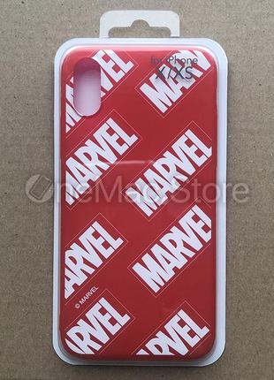 Чехол marvel logo для iphone xs