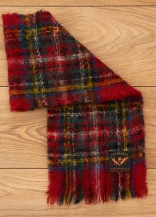 Вінтажний шотландський  мохеровий шарф creagaran