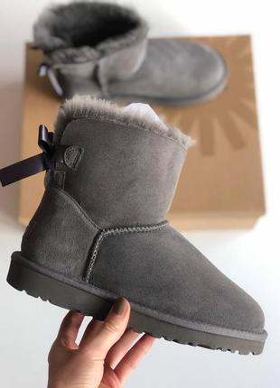 Ugg уггі міні сірі new!!!