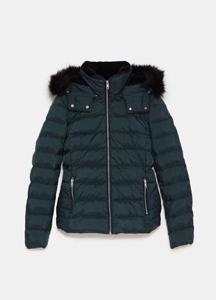 Пуховик zara