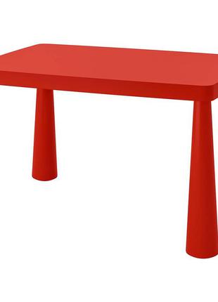 Дитячий стіл, для приміщення/вулиці червоний від ikea