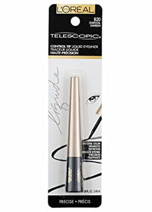 Подводка для глаз лореаль l'oreal paris telescopic precision черная