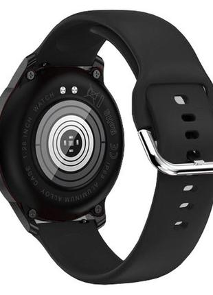 Смарт годинники круглі smart watch 29lw чорні3 фото