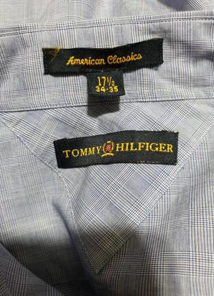 Топовая рубашка в клетку  tommy hilfiger6 фото