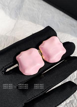 Серьги в стиле bottega veneta 2