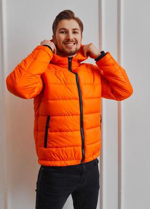 Зимова дута куртка з капюшоном топ-якості asos