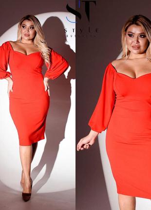 Коктейльное платье

материал трикотажный креп.