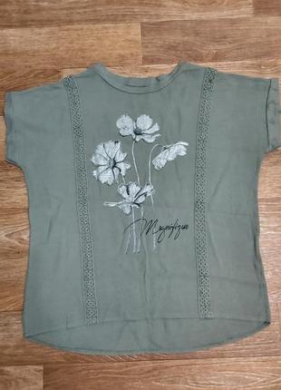 Новая натуральная футболка