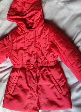 Теплая демисезонная куртка, полупальто