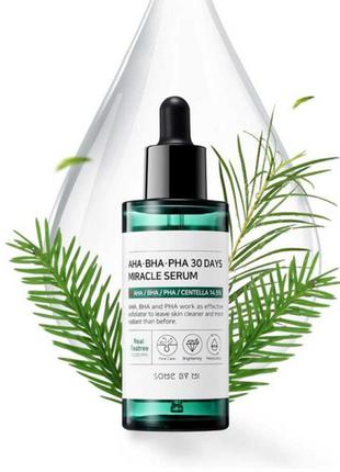 Кислотная сыворотка some by mi aha bha pha 30 days miracle serum4 фото