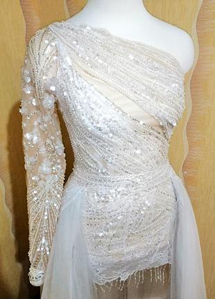 Весільна сукня-трансформер. розмір 42-44. ексклюзивна.