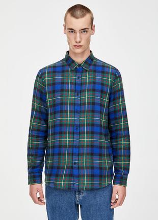 Рубашка длинный рукав pull & bear
